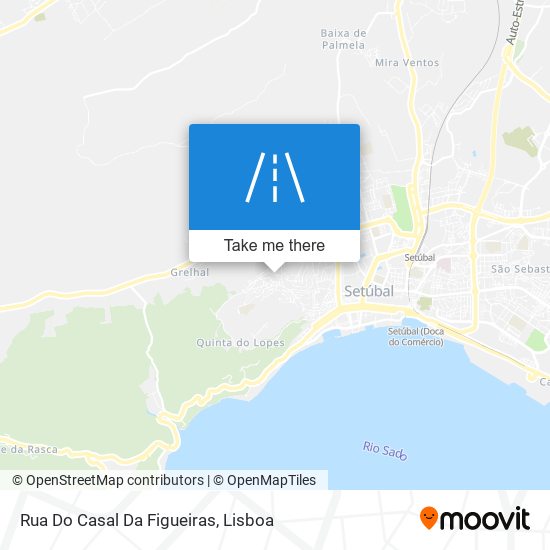 Rua Do Casal Da Figueiras map