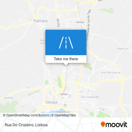 Rua Do Cruzeiro map