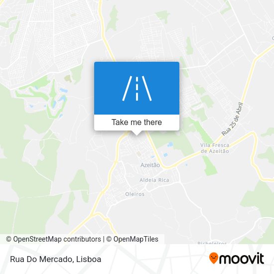Rua Do Mercado mapa