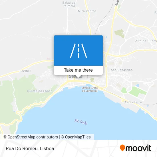 Rua Do Romeu map