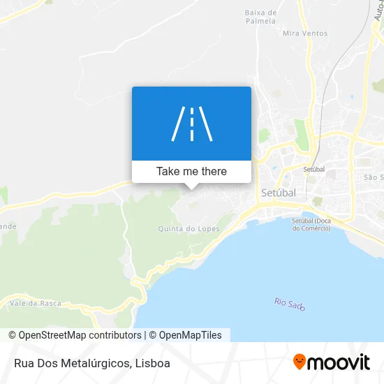 Rua Dos Metalúrgicos map