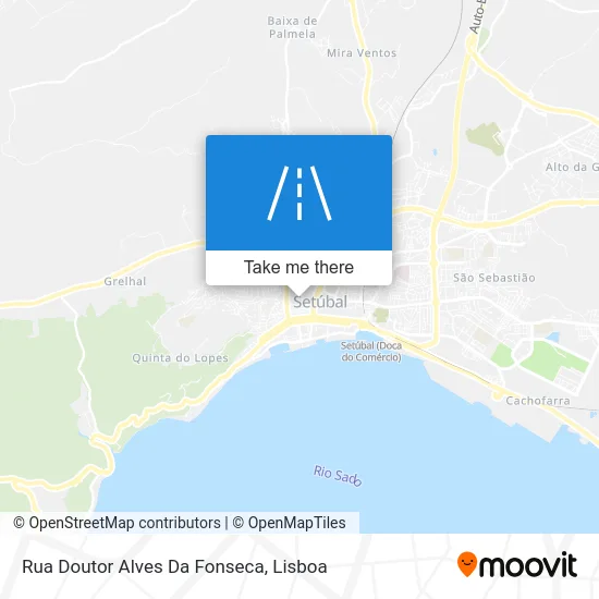 Rua Doutor Alves Da Fonseca map