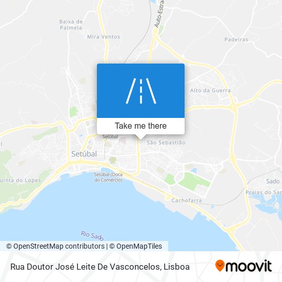 Rua Doutor José Leite De Vasconcelos mapa