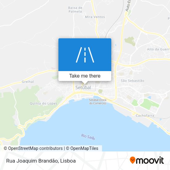 Rua Joaquim Brandão map
