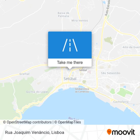 Rua Joaquim Venâncio map