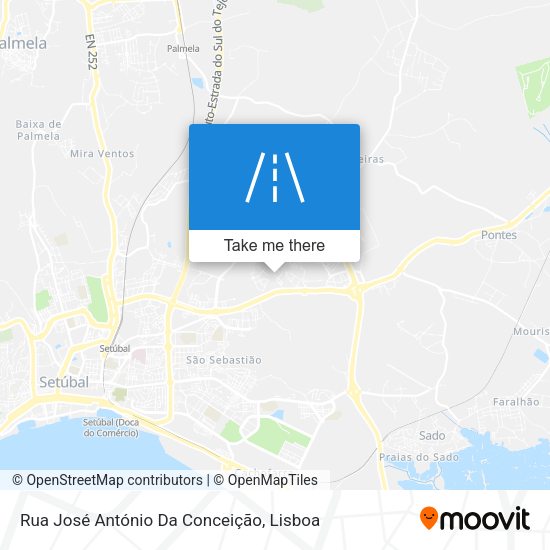 Rua José António Da Conceição map