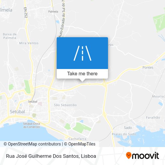 Rua José Guilherme Dos Santos map