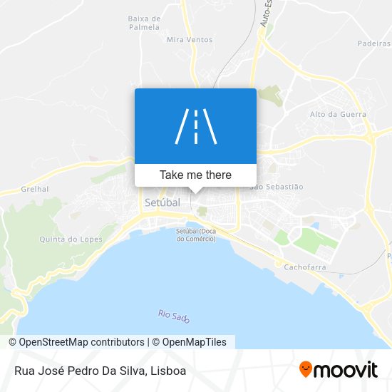 Rua José Pedro Da Silva map