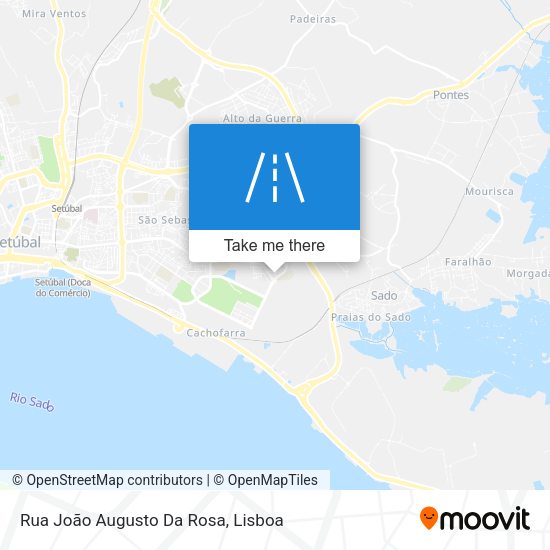 Rua João Augusto Da Rosa map
