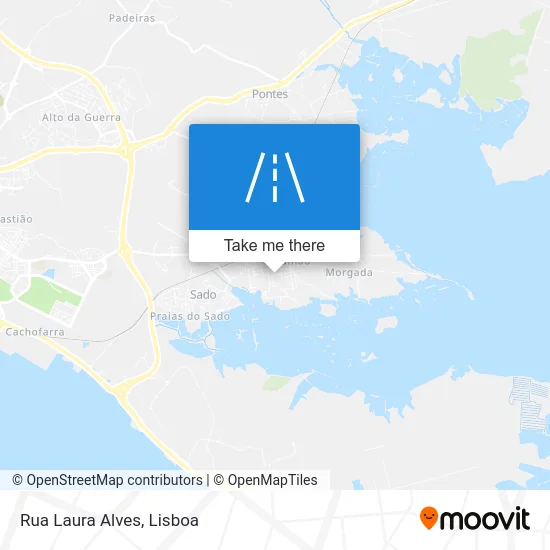 Rua Laura Alves map