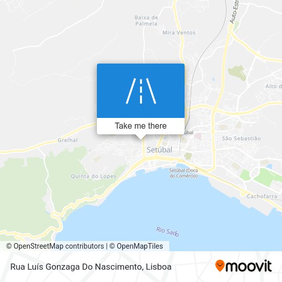 Rua Luís Gonzaga Do Nascimento map