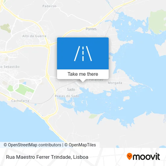 Rua Maestro Ferrer Trindade map