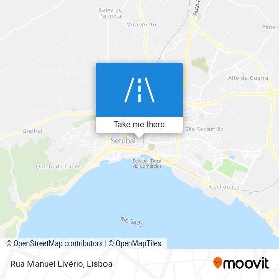 Rua Manuel Livério map