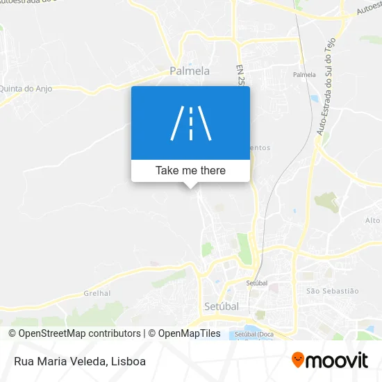 Rua Maria Veleda map