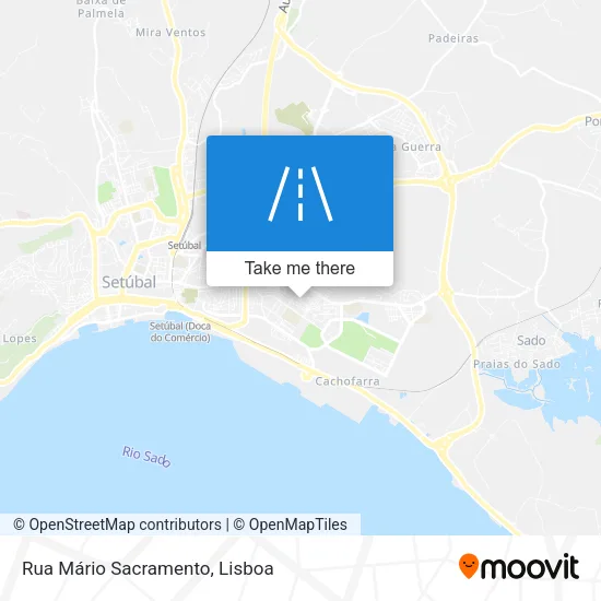 Rua Mário Sacramento map
