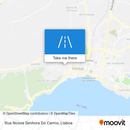 Rua Nossa Senhora Do Carmo mapa