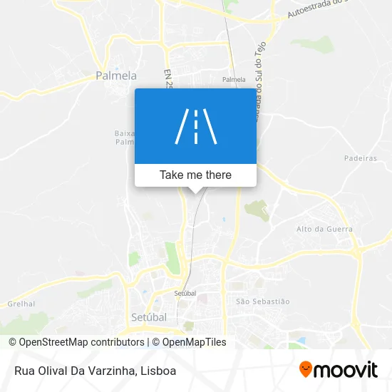 Rua Olival Da Varzinha map