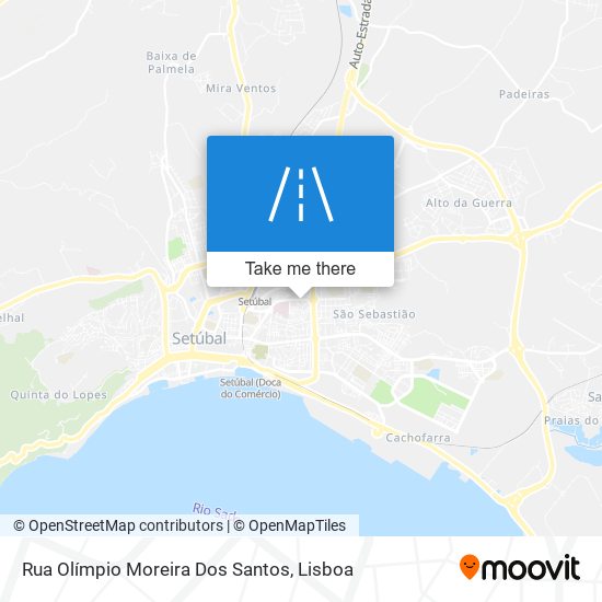 Rua Olímpio Moreira Dos Santos mapa
