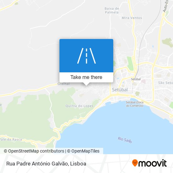 Rua Padre António Galvão map