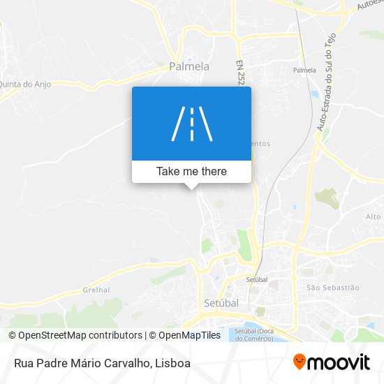 Rua Padre Mário Carvalho map