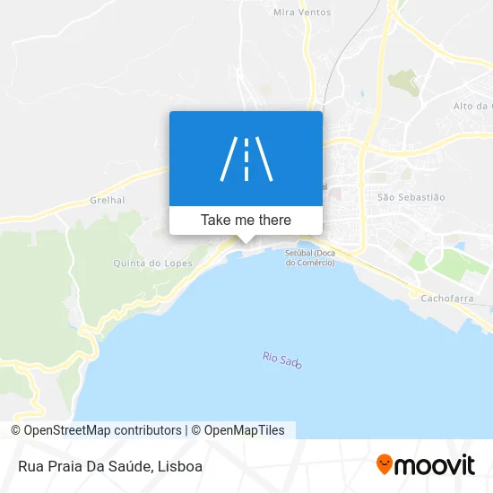 Rua Praia Da Saúde map