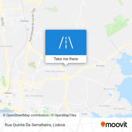 Rua Quinta Da Serralheira map