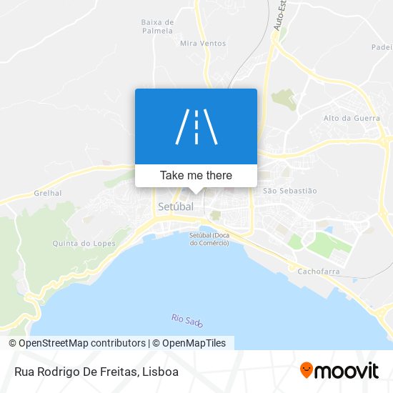 Rua Rodrigo De Freitas map