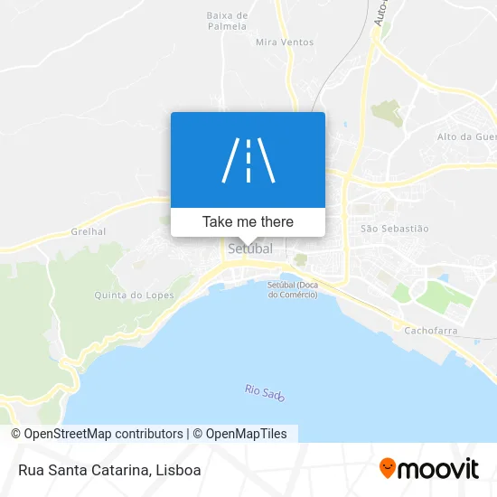 Rua Santa Catarina map