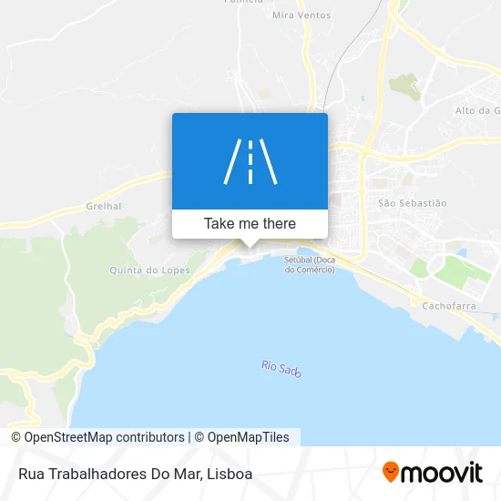 Rua Trabalhadores Do Mar map