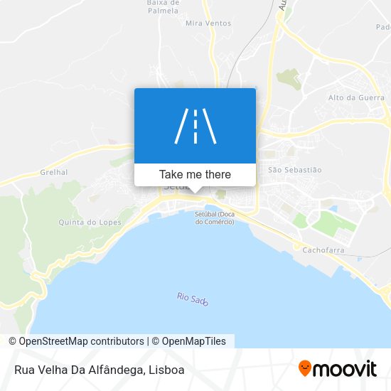 Rua Velha Da Alfândega map