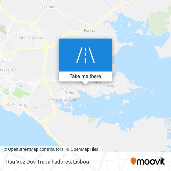 Rua Voz Dos Trabalhadores map