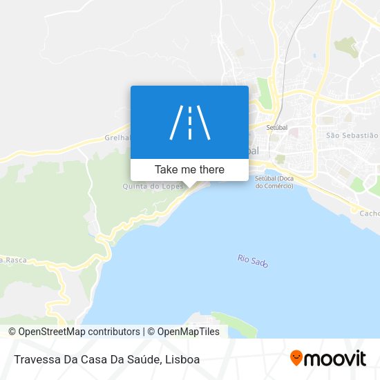 Travessa Da Casa Da Saúde mapa