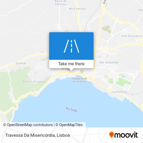 Travessa Da Misericórdia mapa