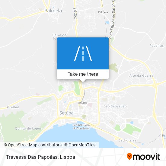 Travessa Das Papoilas map