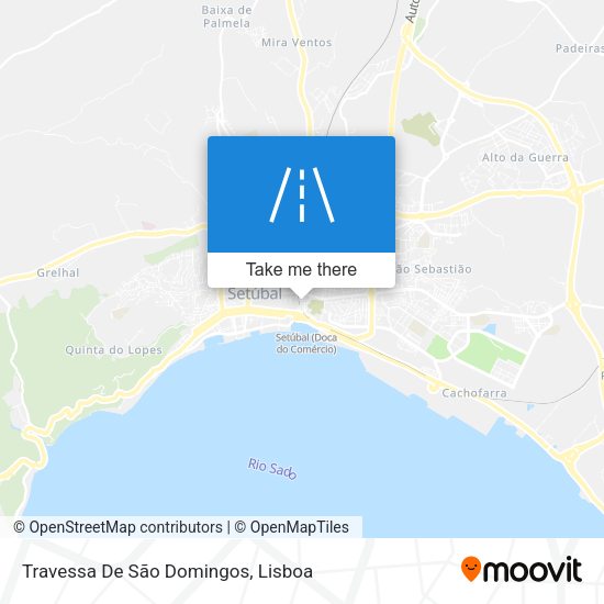 Travessa De São Domingos map