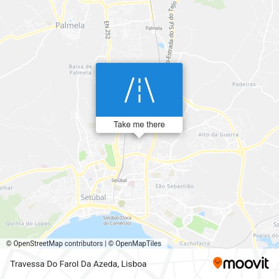 Travessa Do Farol Da Azeda map
