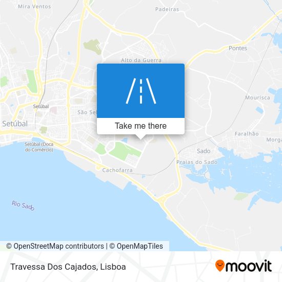 Travessa Dos Cajados mapa