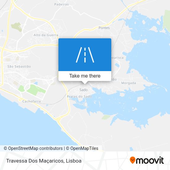 Travessa Dos Maçaricos mapa