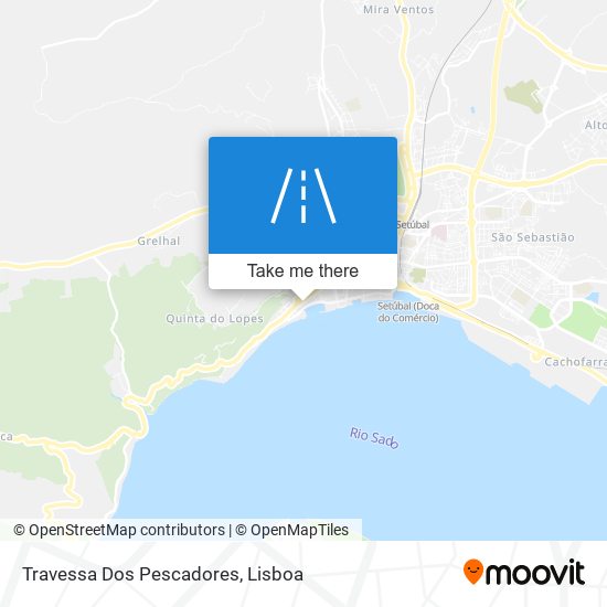 Travessa Dos Pescadores mapa