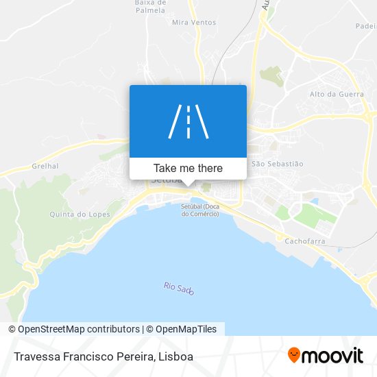 Travessa Francisco Pereira map