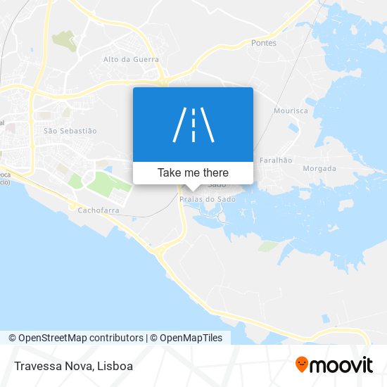 Travessa Nova map