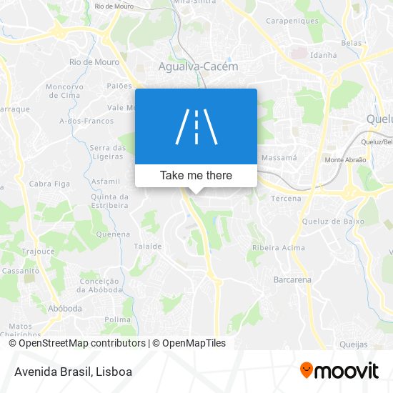 Avenida Brasil mapa