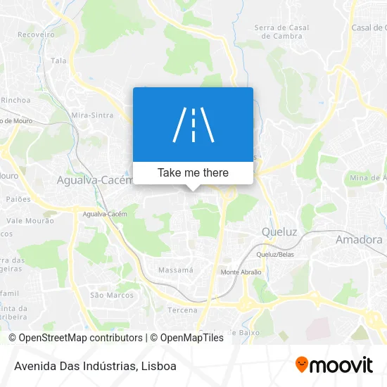 Avenida Das Indústrias map