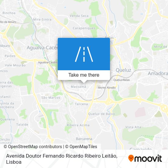 Avenida Doutor Fernando Ricardo Ribeiro Leitão map