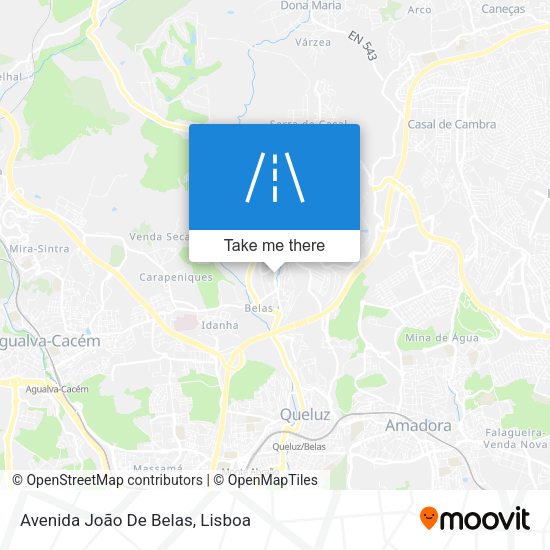 Avenida João De Belas mapa