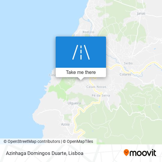 Azinhaga Domingos Duarte map