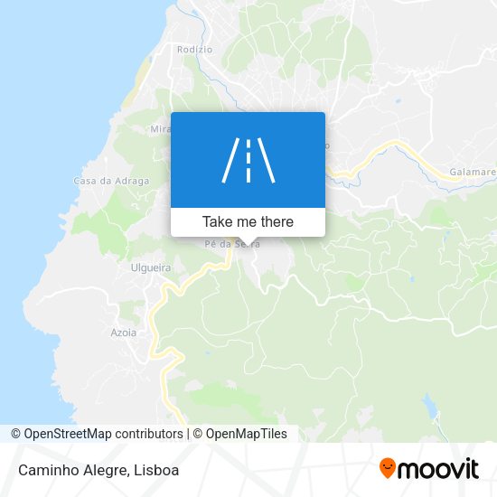 Caminho Alegre mapa