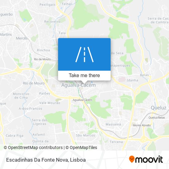 Escadinhas Da Fonte Nova map