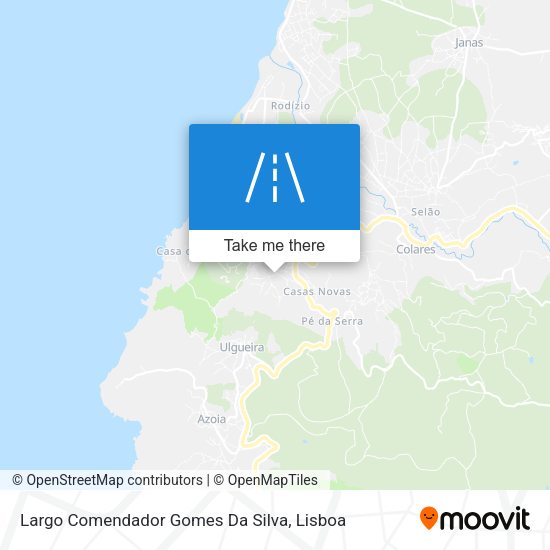 Largo Comendador Gomes Da Silva mapa