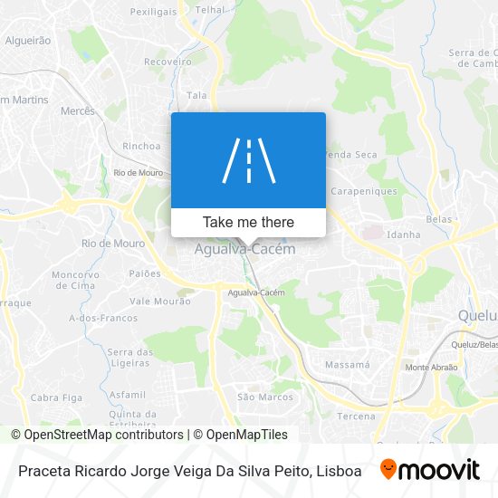 Praceta Ricardo Jorge Veiga Da Silva Peito mapa
